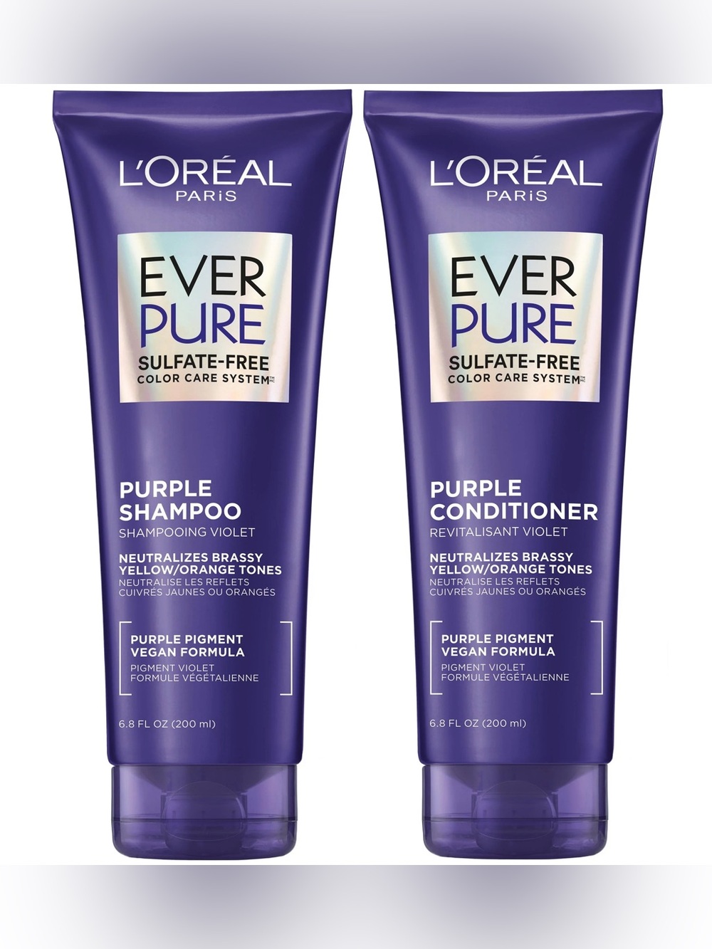 L’Oréal Paris EverPure Purple Shampoo & Conditioner Set